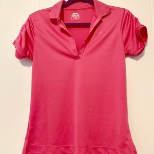 Hot pink gym shirt